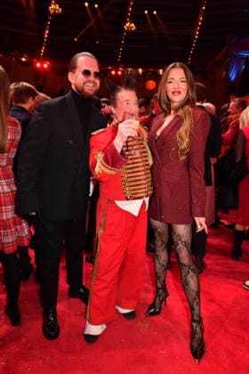 Joelina Drews with boyfriend Adrian Louis Premiere winter season 2025 Circus Krone Ich Du, Wir Krone Manege Kronebau Munich December 25, 2025