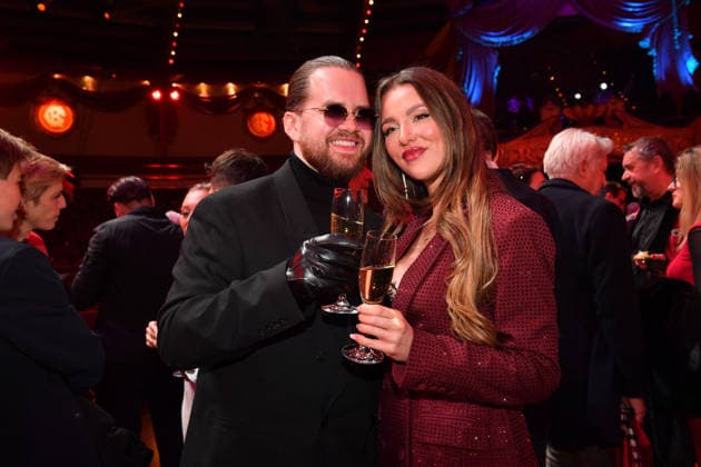 Joelina Drews with boyfriend Adrian Louis Premiere winter season 2025 Circus Krone Ich Du, Wir Krone Manege Kronebau Munich December 25, 2025