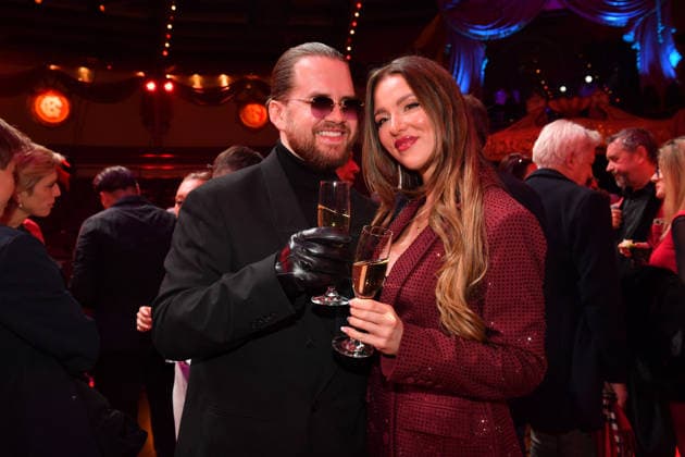 Joelina Drews with boyfriend Adrian Louis Premiere winter season 2025 Circus Krone Ich Du, Wir Krone Manege Kronebau Munich December 25, 2025