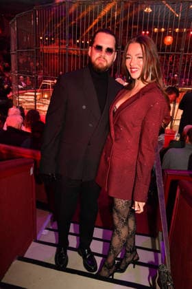 Joelina Drews with boyfriend Adrian Louis Premiere winter season 2025 Circus Krone Ich Du, Wir Krone Manege Kronebau Munich December 25, 2025