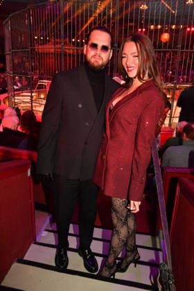Joelina Drews with boyfriend Adrian Louis Premiere winter season 2025 Circus Krone Ich Du, Wir Krone Manege Kronebau Munich December 25, 2025
