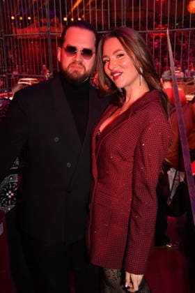 Joelina Drews with boyfriend Adrian Louis Premiere winter season 2025 Circus Krone Ich Du, Wir Krone Manege Kronebau Munich December 25, 2025
