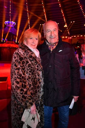 Manfred Schnelldorfer with Dorothea Sass Premiere winter season 2025 Circus Krone Ich Du, Wir Krone Manege Kronebau Munich December 25, 2025