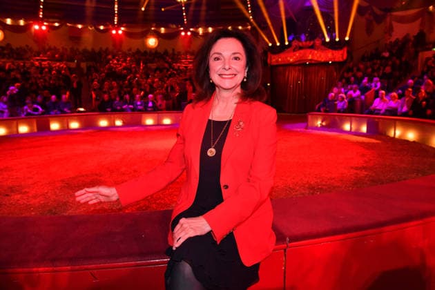 Uschi Dämmrich von Luttitz Premiere winter season 2025 Circus Krone Ich Du, Wir Krone Manege Kronebau Munich December 25, 2025