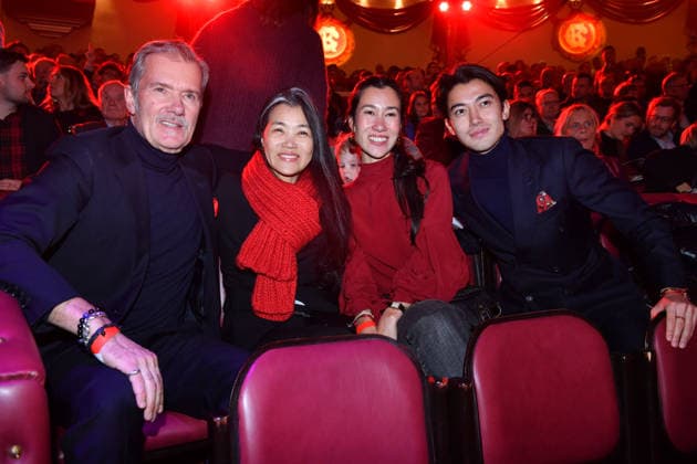 John Jürgen with family Premiere winter season 2025 Circus Krone Ich Du, Wir Krone Manege Kronebau Munich December 25, 2025