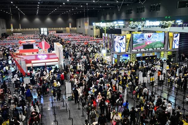 COMICUP 32 HANGZHOU, CHINA - DECEMBER 27, 2025 - Enthusiasts participate in COMICUP 32 exhibition in Hangzhou, Zhejiang Province, China on December 27, 2025. Hangzhou Zhejiang China  Copyright: xCFOTOx i1766882059089