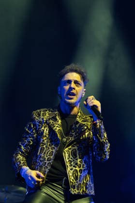 December 27, 2025, Madrid, Spain: Singer Gabriel de la Rosa, of the band Shinova performs during the concert at the Movistar Arena. Madrid Spain - ZUMAs197 20251227_aaa_s197_115 Copyright: xAtilanoxGarciax