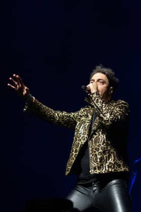 December 27, 2025, Madrid, Spain: Singer Gabriel de la Rosa, of the band Shinova performs during the concert at the Movistar Arena. Madrid Spain - ZUMAs197 20251227_aaa_s197_122 Copyright: xAtilanoxGarciax