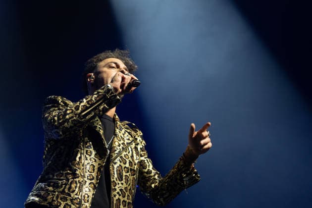 December 27, 2025, Madrid, Spain: Singer Gabriel de la Rosa, of the band Shinova performs during the concert at the Movistar Arena. Madrid Spain - ZUMAs197 20251227_aaa_s197_128 Copyright: xAtilanoxGarciax