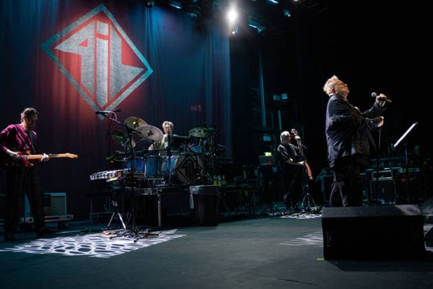 December 27, 2025, London, London, United Kingdom: Band Public Image Ltd- John Lydon, Lu Edmonds, Scott Firth and Mark Roberts seen performing live on stage during the concert. Band Public Image Ltd PiL fronted by John Lydon AKA Johnny Rotten performed at the O2 Forum Kentish Town, London, UK on the first date of their This is not the last tour, Winter UK Tour on December 27th 2025.Pil band members are John Lydon , Lu Edmonds, Scott Firth and Mark Roberts London United Kingdom - ZUMAs197 20251227_aaa_s197_164 Copyright: xBonniexBritainx
