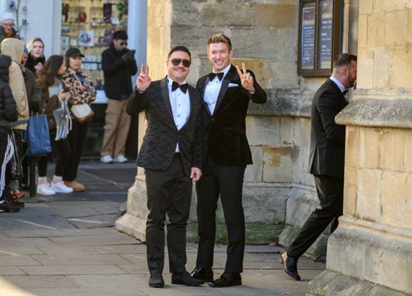 The wedding of Holly Ramsay to Adam Peaty The wedding of influencer Holly Ramsay to Olympic swimmer Adam Peaty at Bath Abbey (27 Dec 2025). - Tana Ramsay ahead of Bridesmaids icluding Tilly Ramsay.  Copyright: xAdrianxSherrattx NINTCHDBPICT001048103747