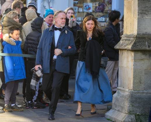 The wedding of Holly Ramsay to Adam Peaty The wedding of influencer Holly Ramsay to Olympic swimmer Adam Peaty at Bath Abbey (27 Dec 2025). - Tana Ramsay ahead of Bridesmaids icluding Tilly Ramsay. Marcus Wareing  Copyright: xAdrianxSherrattx NINTCHDBPICT001048094139