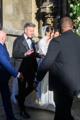 The wedding of Holly Ramsay to Adam Peaty The wedding of influencer Holly Ramsay to Olympic swimmer Adam Peaty at Bath Abbey (27 Dec 2025). - Tana Ramsay ahead of Bridesmaids icluding Tilly Ramsay. Gordon & Holly Ramsay  Copyright: xAdrianxSherrattx NINTCHDBPICT001048094186