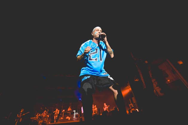 Clementino Live Tour 2025 in Napoli, Italy - 28 Dec 2025 Italian rapper Clemente Maccaro better known as Clementino performs live at PalaPartenope during his Tour 2025 in Napoli. Napoli Italy Copyright: xPaolaxVisonex xSOPAxImagesx PVClementino977