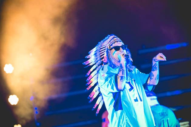 December 28, 2025, Napoli, Italy: Italian rapper Clemente Maccaro better known as Clementino performs live at PalaPartenope during his Tour 2025 in Napoli. Napoli Italy - ZUMAs197 20251228_aaa_s197_161 Copyright: xPaolaxVisonex