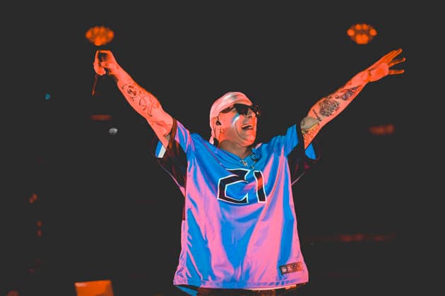 December 28, 2025, Napoli, Italy: Italian rapper Clemente Maccaro better known as Clementino performs live at PalaPartenope during his Tour 2025 in Napoli. Napoli Italy - ZUMAs197 20251228_aaa_s197_162 Copyright: xPaolaxVisonex