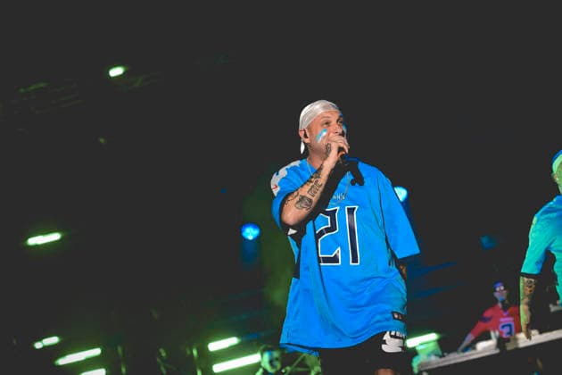 December 28, 2025, Napoli, Italy: Italian rapper Clemente Maccaro better known as Clementino performs live at PalaPartenope during his Tour 2025 in Napoli. Napoli Italy - ZUMAs197 20251228_aaa_s197_178 Copyright: xPaolaxVisonex
