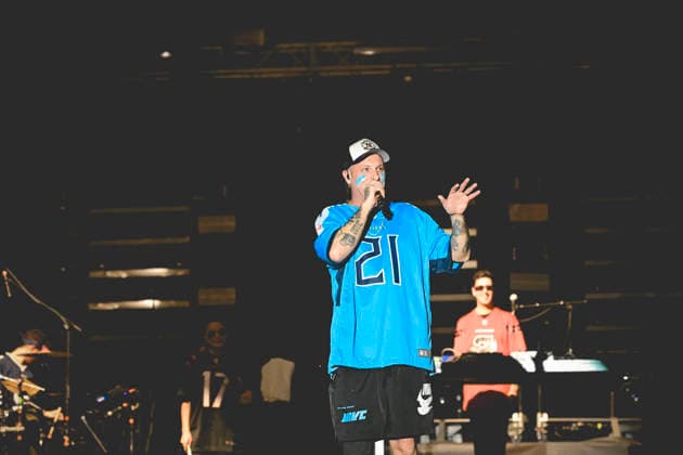 December 28, 2025, Napoli, Italy: Italian rapper Clemente Maccaro better known as Clementino performs live at PalaPartenope during his Tour 2025 in Napoli. Napoli Italy - ZUMAs197 20251228_aaa_s197_185 Copyright: xPaolaxVisonex