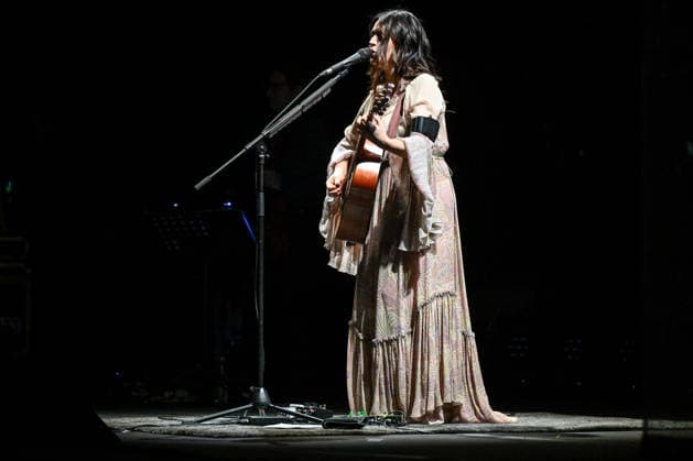 Music Concert - Carmen Consoli - Amuri Luci Tour 2025 Carmen Consoli during the Amuri Luci - Tour 2025, at the Auditorium Parco della Musica, on December 29, 2025 in Rome, Italy. Rome Auditorium Parco della Musica Italy Copyright: xDomenicoxCippitellix xLiveMediax LPM_2210690