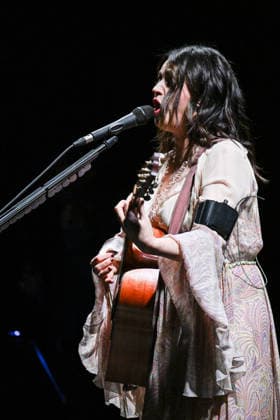 Music Concert - Carmen Consoli - Amuri Luci Tour 2025 Carmen Consoli during the Amuri Luci - Tour 2025, at the Auditorium Parco della Musica, on December 29, 2025 in Rome, Italy. Rome Auditorium Parco della Musica Italy Copyright: xDomenicoxCippitellix xLiveMediax LPM_2210693