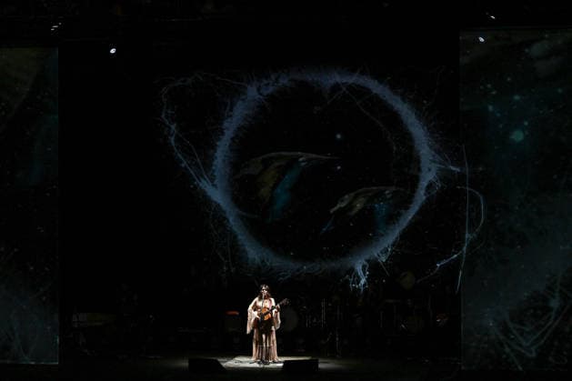 Music Concert - Carmen Consoli - Amuri Luci Tour 2025 Carmen Consoli during the Amuri Luci - Tour 2025, at the Auditorium Parco della Musica, on December 29, 2025 in Rome, Italy. Rome Auditorium Parco della Musica Italy Copyright: xDomenicoxCippitellix xLiveMediax LPM_2210694