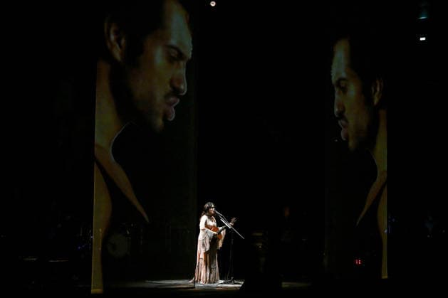 Music Concert - Carmen Consoli - Amuri Luci Tour 2025 Carmen Consoli during the Amuri Luci - Tour 2025, at the Auditorium Parco della Musica, on December 29, 2025 in Rome, Italy. Rome Auditorium Parco della Musica Italy Copyright: xDomenicoxCippitellix xLiveMediax LPM_2210708
