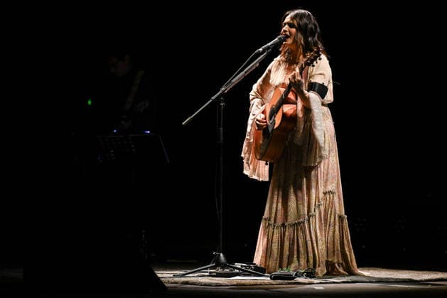 Music Concert - Carmen Consoli - Amuri Luci Tour 2025 Carmen Consoli during the Amuri Luci - Tour 2025, at the Auditorium Parco della Musica, on December 29, 2025 in Rome, Italy. Rome Auditorium Parco della Musica Italy Copyright: xDomenicoxCippitellix xLiveMediax LPM_2210711