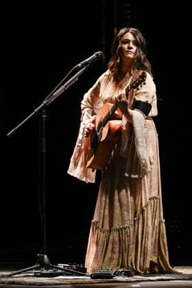 Music Concert - Carmen Consoli - Amuri Luci Tour 2025 Carmen Consoli during the Amuri Luci - Tour 2025, at the Auditorium Parco della Musica, on December 29, 2025 in Rome, Italy. Rome Auditorium Parco della Musica Italy Copyright: xDomenicoxCippitellix xLiveMediax LPM_2210713
