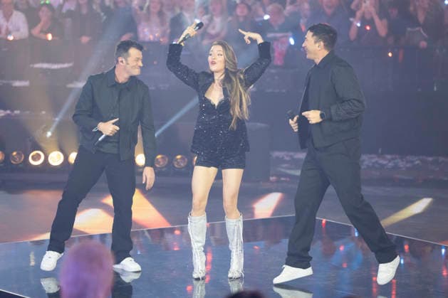 31 12 2025, Munich, BMW Park, New Years Eve Schlagerboom 2026 Joelina Drews, Lucas Cordalis and Achim Petry Munich BMW Park Bayern Germany Copyright: xJustPictures.ch AlexanderxRaemyx jp-de-AlRa-DSC07876