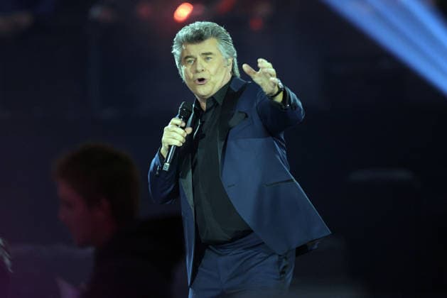 Silvester Schlagerboom 2026 live Die Wunderlichtershow Andy Borg Austrian pop singer and TV presenter Silvester Schlagerboom 2026 on December 31, 2025 in the basketball arena of FC Bayern Munich, BMW Park Munich