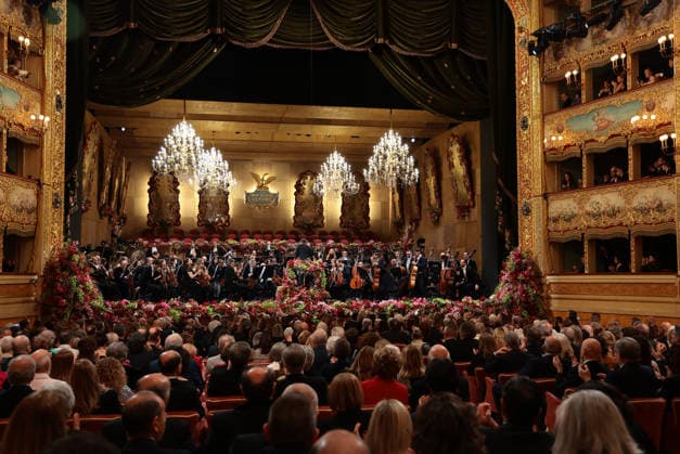 New Year s Concert at the La Fenice Theater in Venice  Copyright: xMatteoxChinellatox xipa-agency.netx xipa-agency.netx xMatteoxChinellatox IPA_Agency_IPA69599293