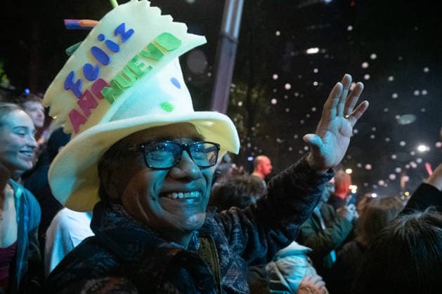 The world s largest electronic music festival in Mexico City MEXICO CITY, MEXICO - JANUARY 01: Tens of thousands of people attend the world s largest electronic music festival as part of the New Year celebration, at Reforma Avenue, in Mexico City, Mexico on January 01, 2026. The open-air event was organized by the Mexico City government to celebrate the New Year in the capital s historic center. Alejandro Aguilar Lopez Anadolu Mexico City Mexico. Editorial use only. Please get in touch for any other usage.  Copyright: x2026xAnadoluxAlejandroxAguilarxLopezx