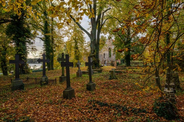 Friedhofs des Klosters Lindow, Brandenburg, Germany *** Cemetery of Monastery Lindow, Brandenburg, Germany 1100103796
