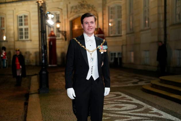 DENMARK New Year s Reception and Banquet in Christian VII s Palace Crown Prince Christian New Year s Reception and Banquet in Christian VII s Palace, Amalienborg Palace in Copenhagen, Thursday, January 1, 2026 Photo Keld Navntoft Scanpix 2026 , Copenhagen Denmark  Copyright: KeldxNavntoftx spdk20260101-194323-L