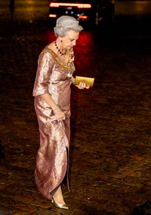 01-01-2026 Amalienborg Princess Benedikte arrive for the New Years reception at Christian palace in Copenhagen, Denmark. Â  Copyright: xPPEx