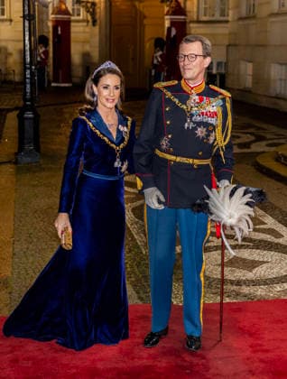 01-01-2026 Amalienborg Princess Marie and Prince Joachim arrive for the New Years reception at Christian palace in Copenhagen, Denmark. Â  Copyright: xPPEx