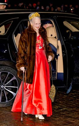 01-01-2026 Amalienborg Queen Margrethe arrive for the New Years reception at Christian palace in Copenhagen, Denmark. Â  Copyright: xPPEx