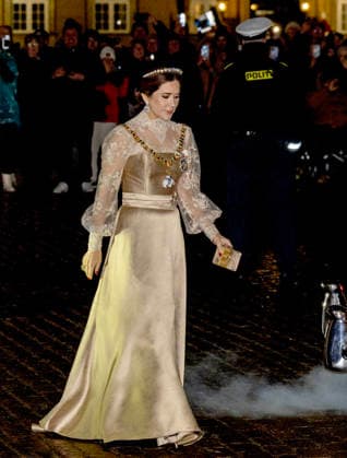01-01-2026 Amalienborg Queen Mary arrive for the New Years reception at Christian palace in Copenhagen, Denmark. Â  Copyright: xPPEx