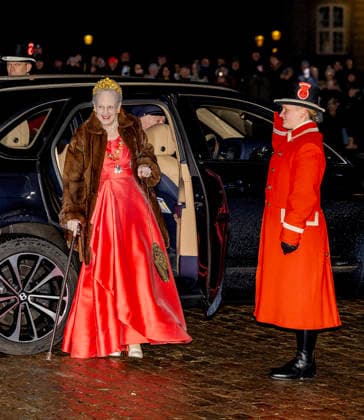 01-01-2026 Amalienborg Queen Margrethe arrive for the New Years reception at Christian palace in Copenhagen, Denmark. Â  Copyright: xPPEx