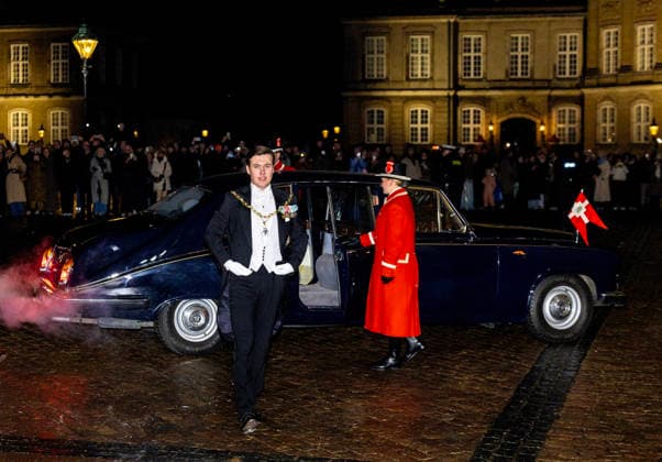 01-01-2026 Amalienborg Prince Christian arrive for the New Years reception at Christian palace in Copenhagen, Denmark. Â  Copyright: xPPEx
