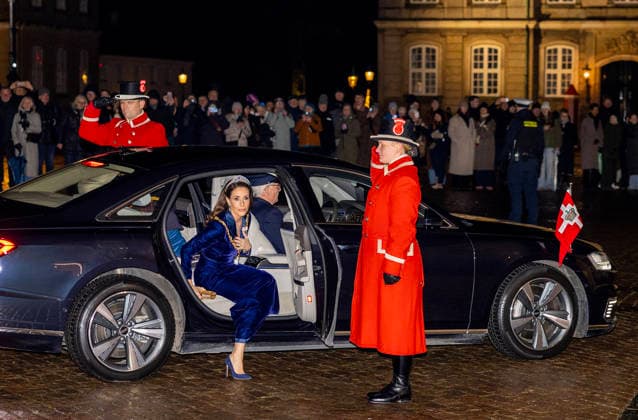 01-01-2026 Amalienborg Princess Marie arrive for the New Years reception at Christian palace in Copenhagen, Denmark. Â  Copyright: xPPEx