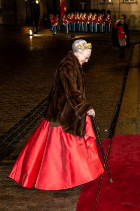 01-01-2026 Amalienborg Queen Margrethe arrive for the New Years reception at Christian palace in Copenhagen, Denmark. Â  Copyright: xPPEx