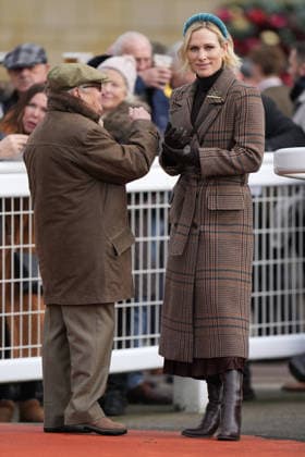 New Years Day Racing at Cheltenham Members of the Royal Family attend the New Years Day Racing at Cheltenham Racecourse, Cheltenham, Gloucestershire, UK, on the 1st January 2026. Picture by James Whatling Cheltenham Cheltenham Racecourse Gloucestershire United Kingdom  WHA-0807