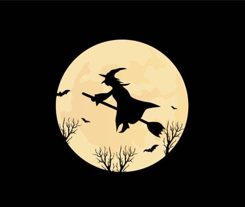 Witch And The Moon Witch and the moon Copyright: xnezezonx