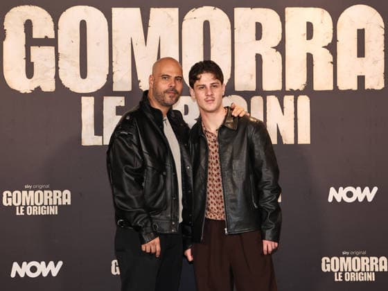 Rome, Barberini Cinema, photocall for the Sky series Gomorrah: The Origins. Pictured: Marco D Amore, Mattia Cozzolino  Copyright: xMarcoxProvvisionatox xipa-agency.netx xMarcoxProvvisionatox IPA_Agency_IPA69625500