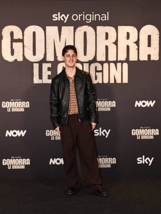 Rome, Barberini Cinema, photocall for the Sky series Gomorrah - The Origins. Pictured: Luca Lubrano  Copyright: xMarcoxProvvisionatox xipa-agency.netx xMarcoxProvvisionatox IPA_Agency_IPA69625647