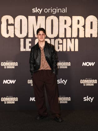 Rome, Barberini Cinema, photocall for the Sky series Gomorrah - The Origins. Pictured: Luca Lubrano  Copyright: xMarcoxProvvisionatox xipa-agency.netx xMarcoxProvvisionatox IPA_Agency_IPA69625651