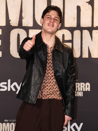 Rome, Barberini Cinema, photocall for the Sky series Gomorrah - The Origins. Pictured: Luca Lubrano  Copyright: xMarcoxProvvisionatox xipa-agency.netx xMarcoxProvvisionatox IPA_Agency_IPA69625660