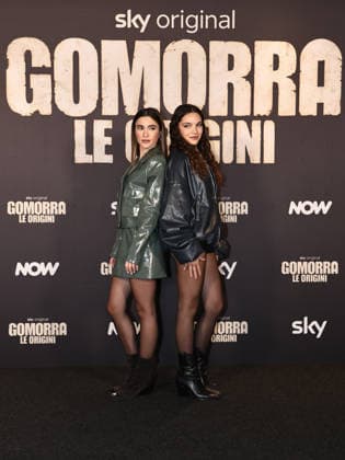 Rome, Barberini Cinema, photocall for the Sky series Gomorrah - The Origins. Pictured: Fabiola Balestriere, Tullia Venezia  Copyright: xMarcoxProvvisionatox xipa-agency.netx xMarcoxProvvisionatox IPA_Agency_IPA69625674