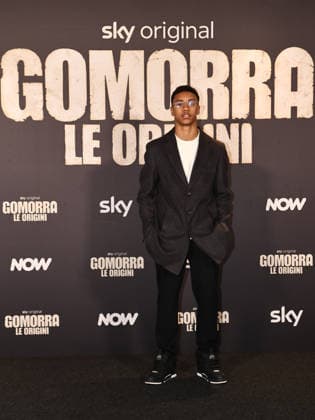 Rome, Barberini Cinema, photocall for the Sky series Gomorrah - The Origins. Pictured: Junior Rancel Rodriguez Arcia  Copyright: xMarcoxProvvisionatox xipa-agency.netx xMarcoxProvvisionatox IPA_Agency_IPA69625687